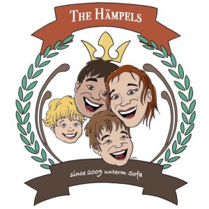 The Hämpels: Grafik der Familie The Hämpels