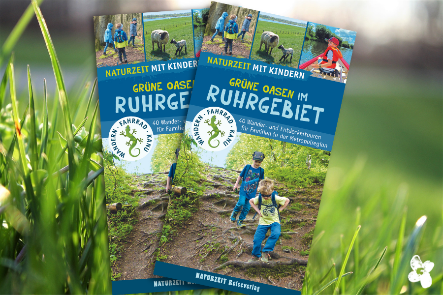 Cover des Tourenführers "Grüne Oasen im Ruhrgebiet"