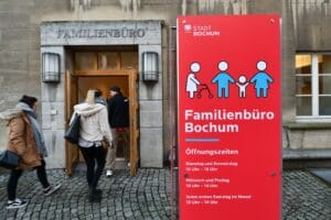 Online-Familienbefragung: Familienbüro Bochum von außen