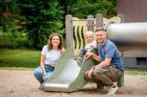 Wohnspecial: Familie in Vivawest Siedlung Passfeld