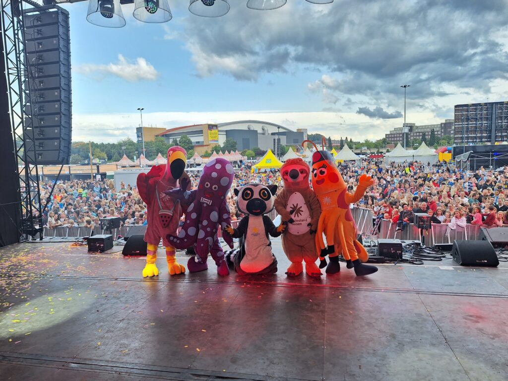 Katta und seine Freunde Festival auf dem Freigelände der Rudolf-Weber-Arena