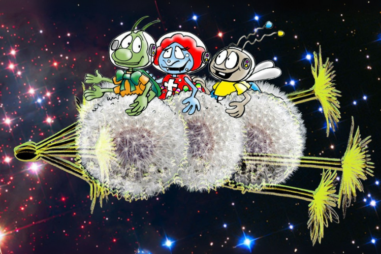 Planetarium Bochum Fritz Fliege fliegt ins Weltall